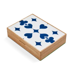 Sale Shinola Lacquered Wood Poker Set