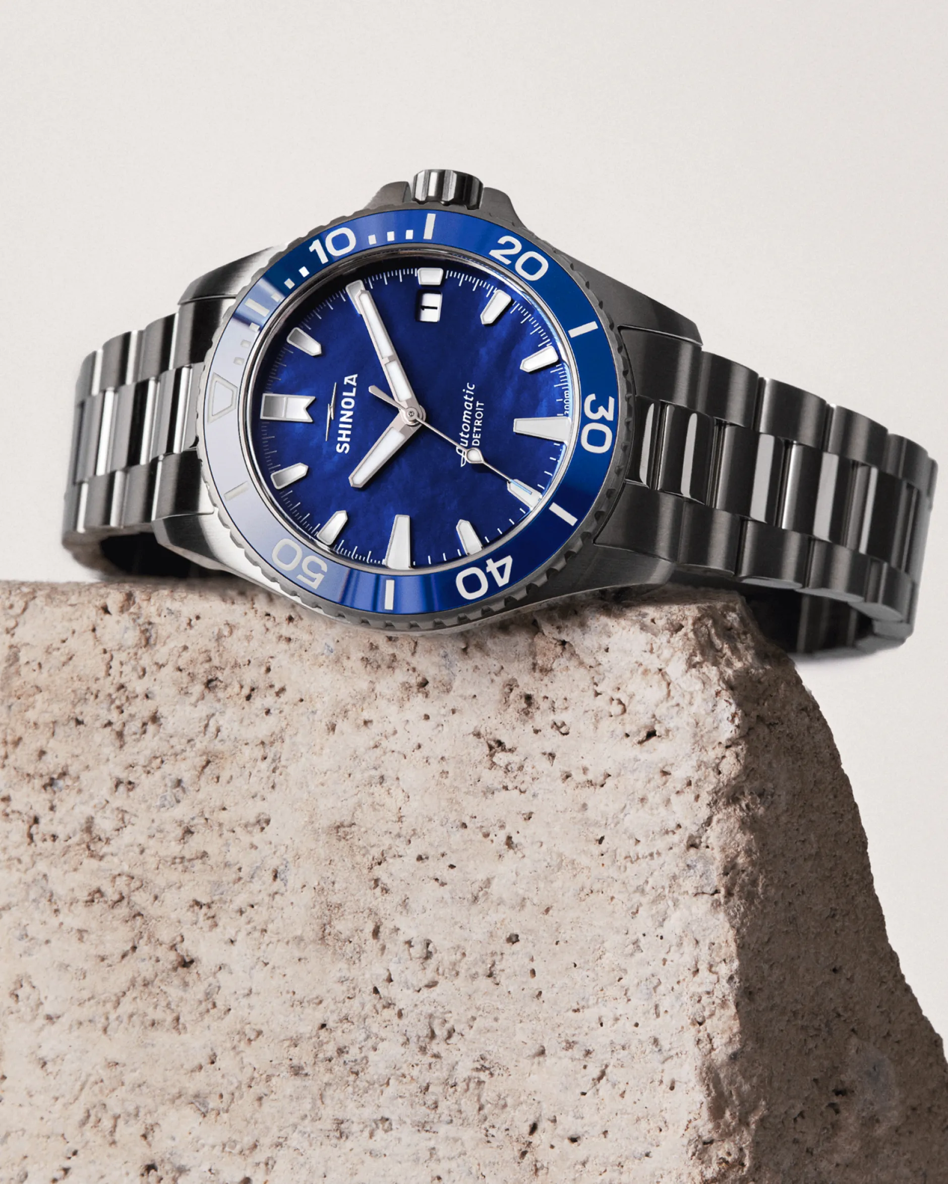 Online Shinola Monster Automatic Dive Watch Lake Michigan