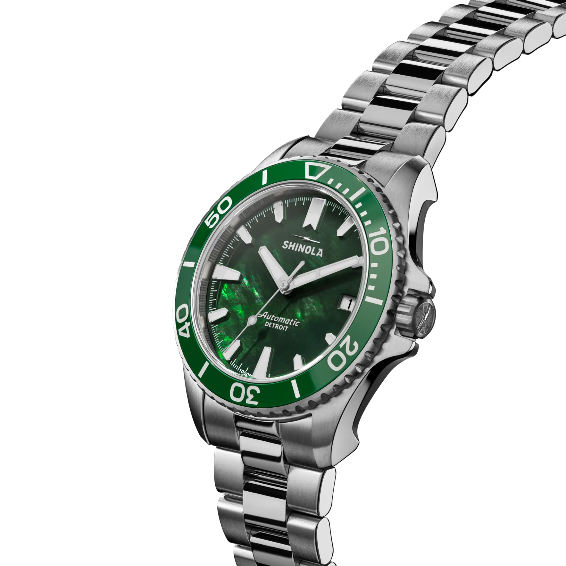 Clearance Shinola Monster Automatic Dive Watch Lake Ontario