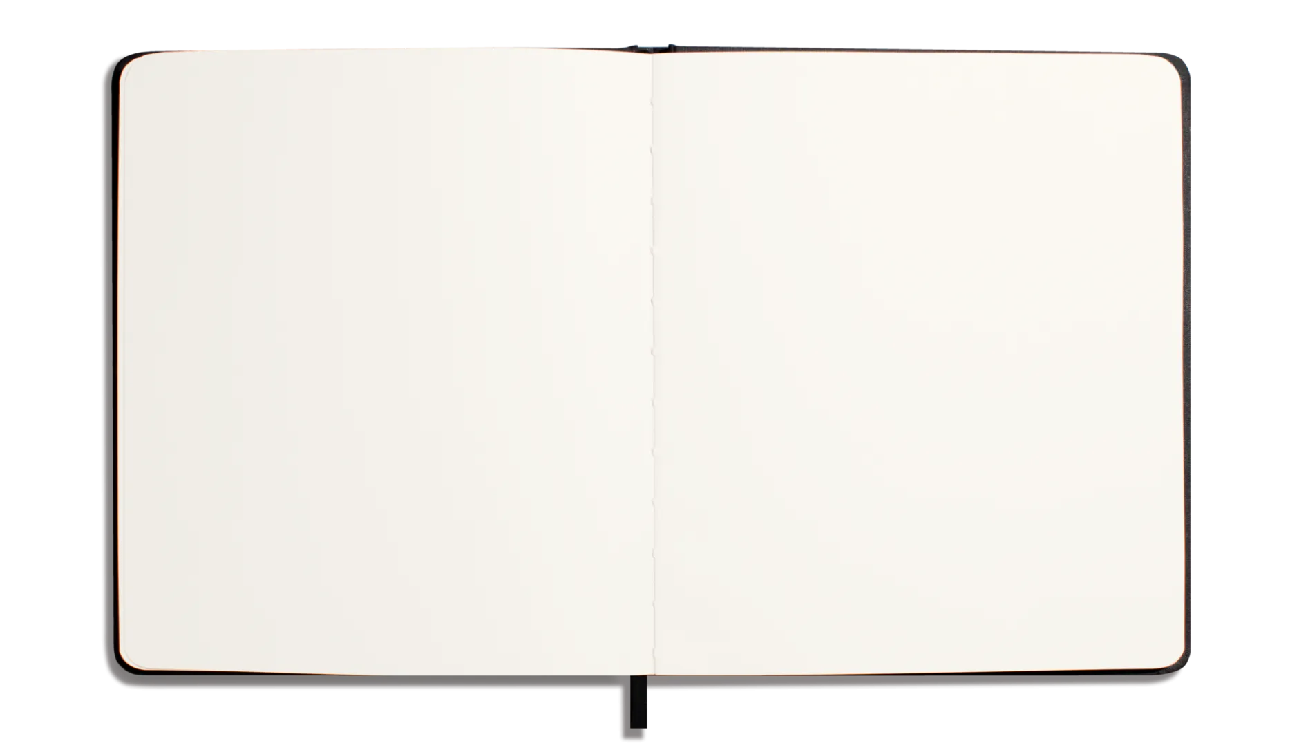 New Shinola Large Hard Plain Sketchbook Black