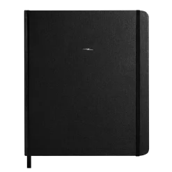 New Shinola Large Hard Plain Sketchbook Black