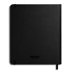 New Shinola Large Hard Plain Sketchbook Black