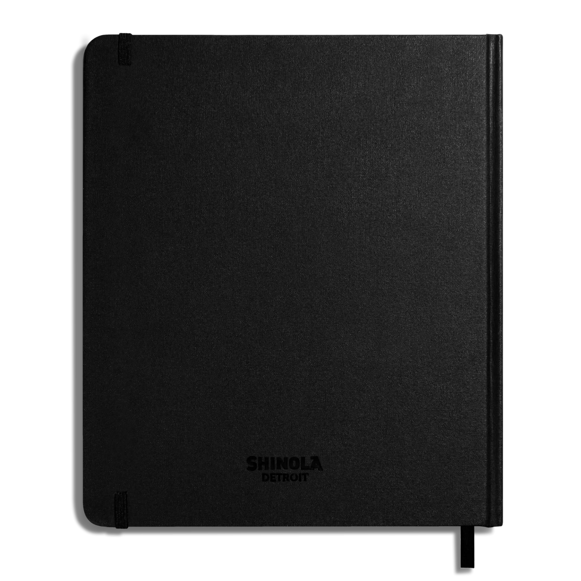 New Shinola Large Hard Plain Sketchbook Black