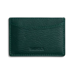 Best Shinola Leather 3 Pocket Card Case Forest