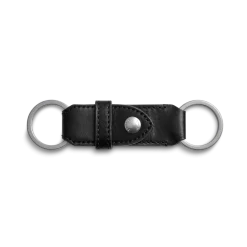 Best Shinola Leather Valet Key Fob Black