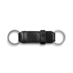 Best Shinola Leather Valet Key Fob Black