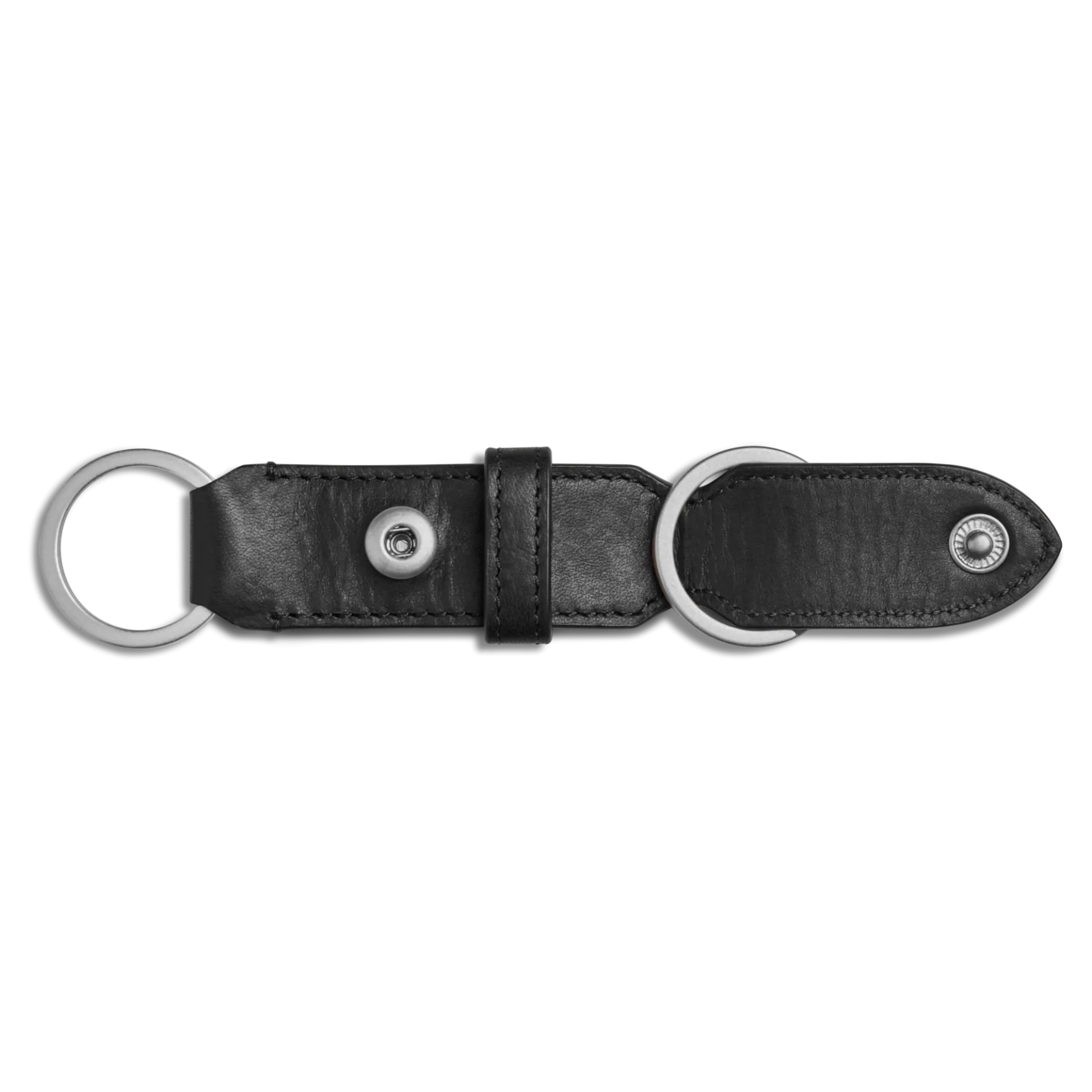 Best Shinola Leather Valet Key Fob Black