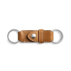 Clearance Shinola Leather Valet Key Fob Tan