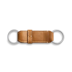 Clearance Shinola Leather Valet Key Fob Tan