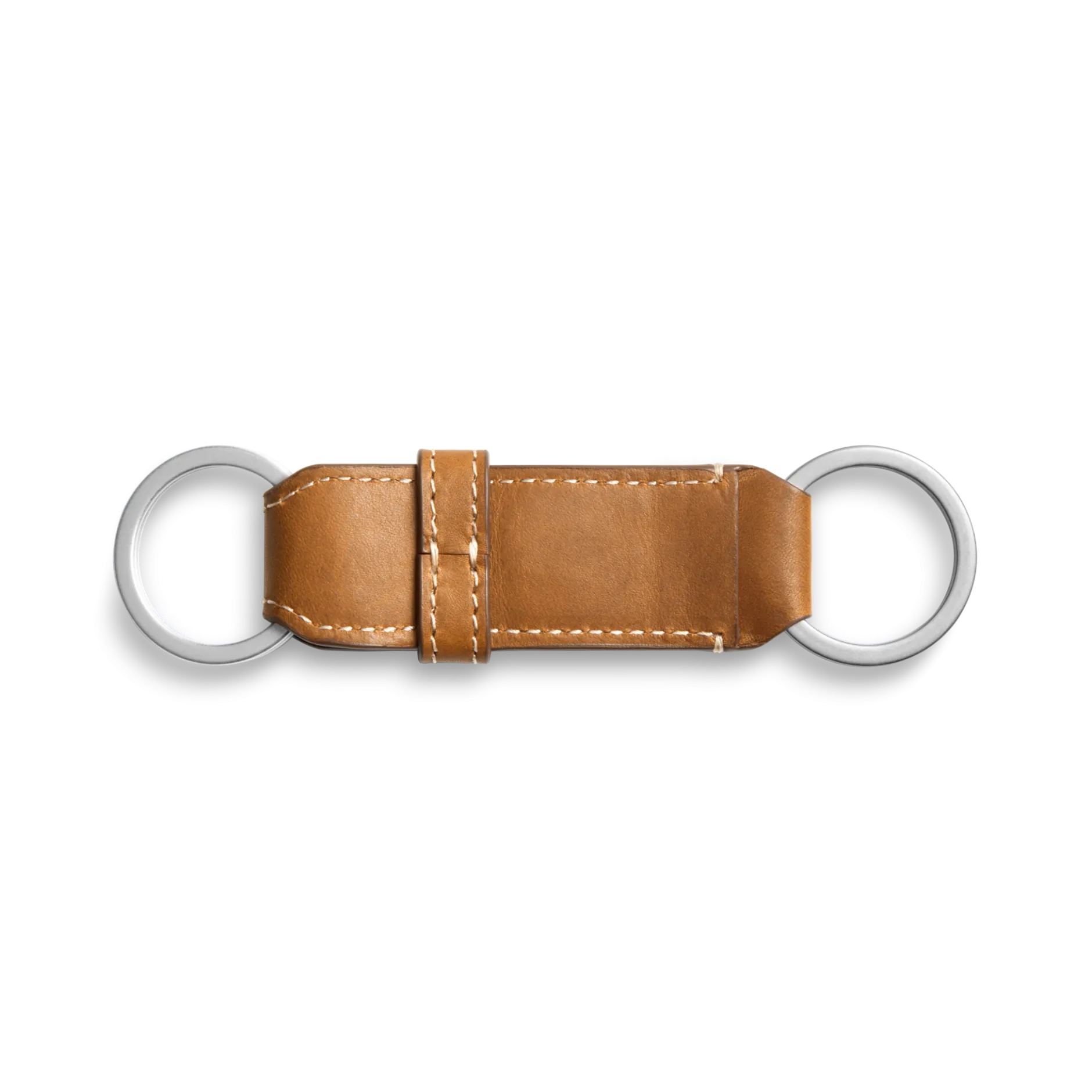 Clearance Shinola Leather Valet Key Fob Tan