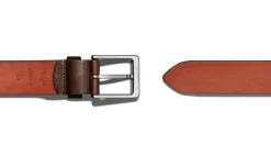 Clearance Shinola 1 1/2" Lightning Bolt Keeper Belt