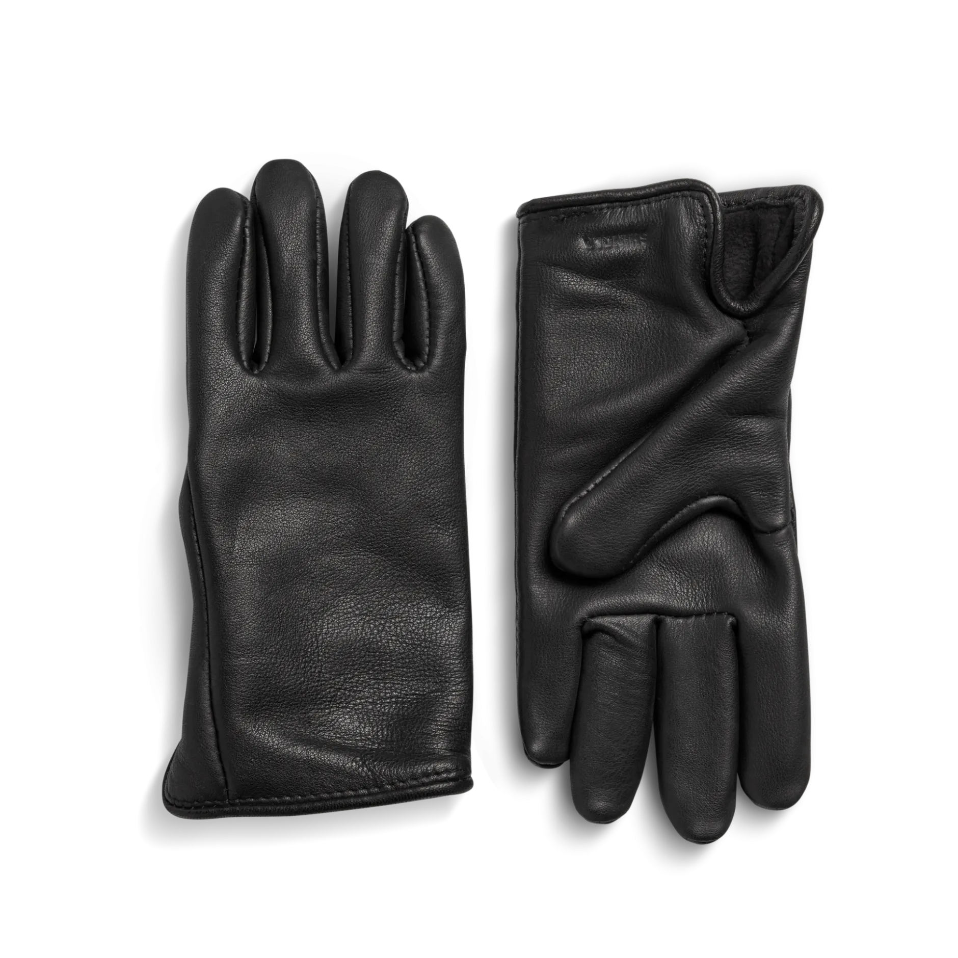 Hot Shinola Lined Leather Gloves Black
