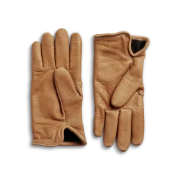 Hot Shinola Lined Leather Gloves Black