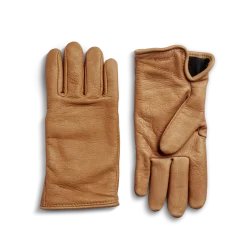Hot Shinola Lined Leather Gloves Black