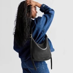 New Shinola Medium Bixby Crossbody Black
