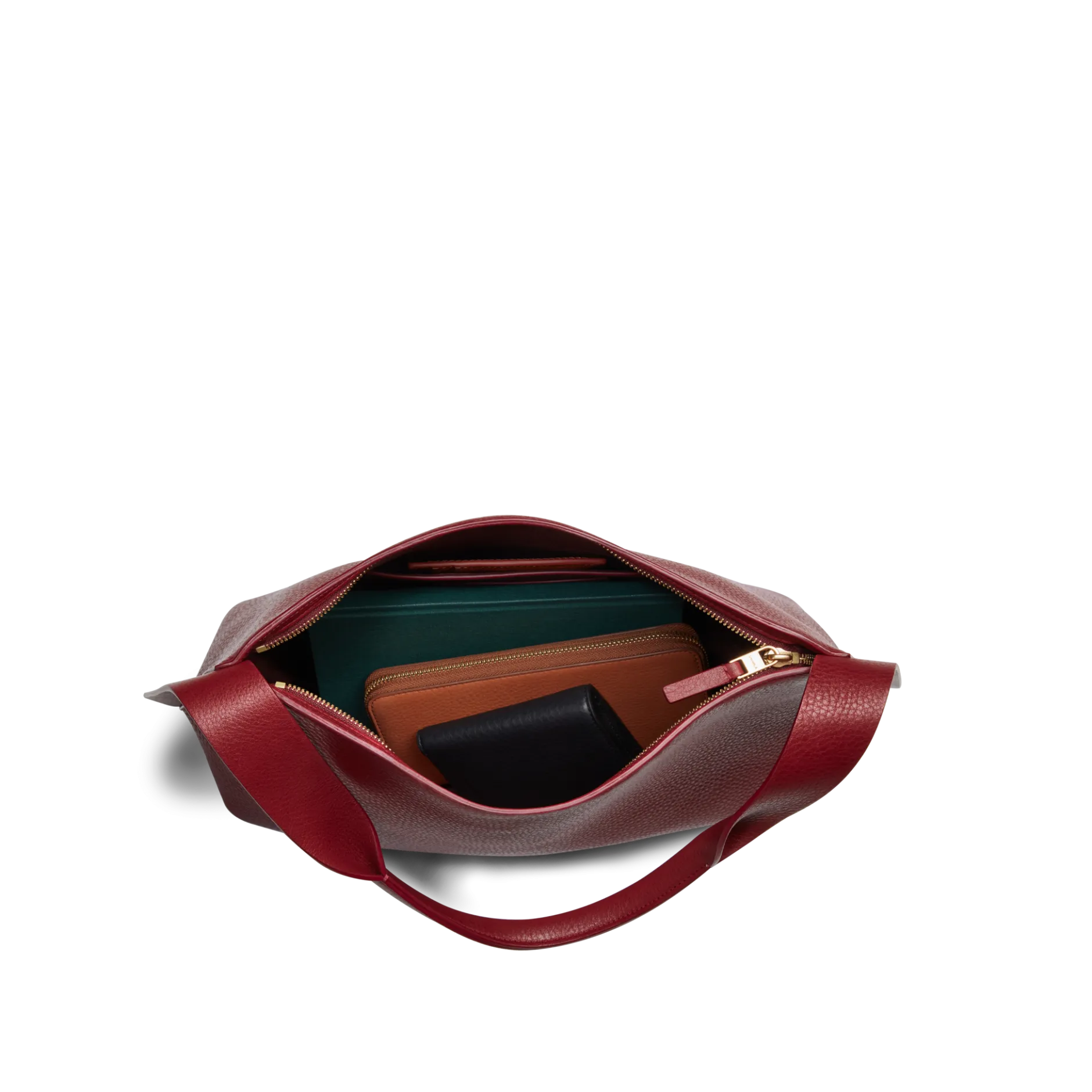 Outlet Shinola Medium Derby Shoulder Bag Ruby
