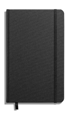 Sale Shinola Medium Hard Ruled Journal Black