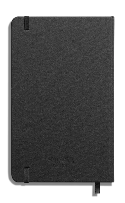 Sale Shinola Medium Hard Ruled Journal Black