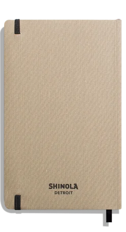 Outlet Shinola Medium Soft Ruled Journal Oat