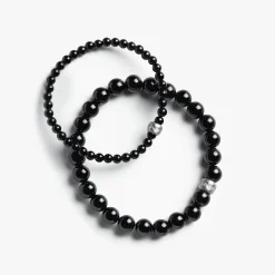 Discount Shinola 4mm Beaded Bracelet Onyx