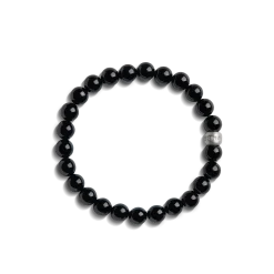 Online Shinola 8mm Beaded Onyx Bracelet