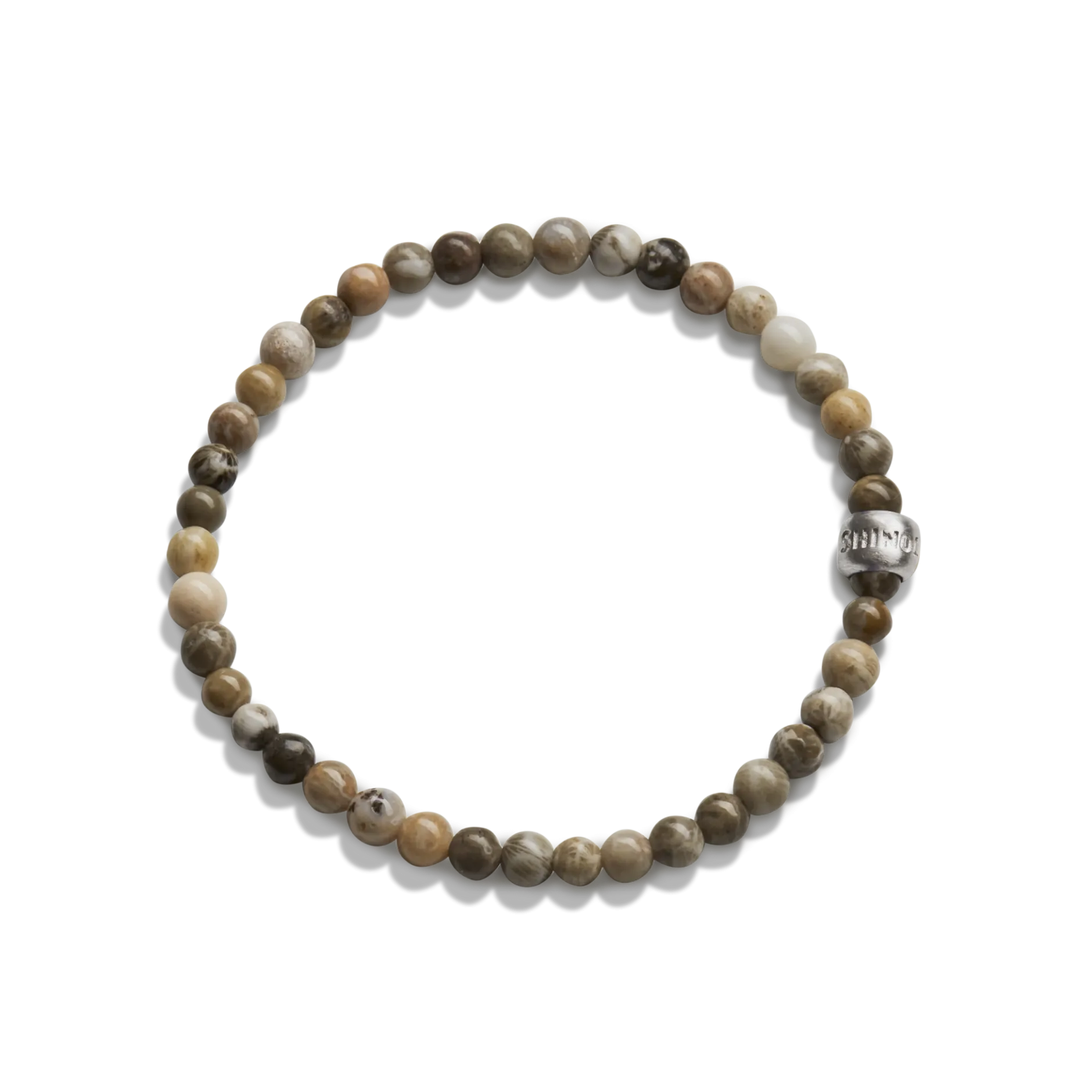 Clearance Shinola 4mm Beaded Bracelet Petoskey