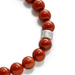 Hot Shinola 8mm Beaded Red Jasper Bracelet