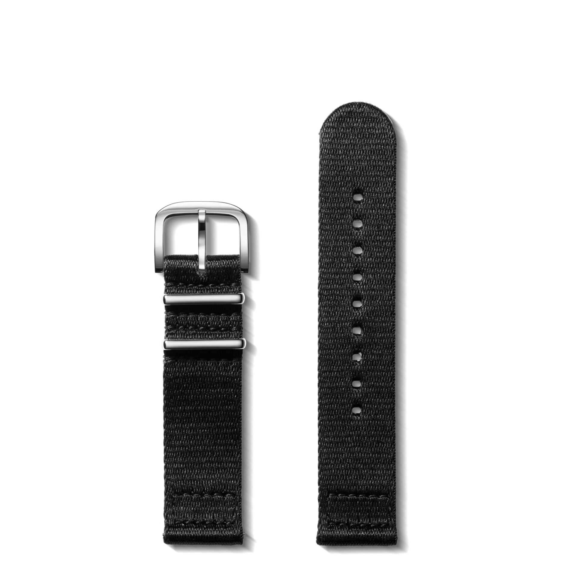 Shinola 20mm Black G10 Nylon Watch Strap