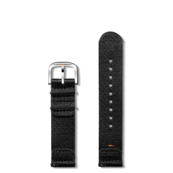 Shinola 20mm Black G10 Nylon Watch Strap