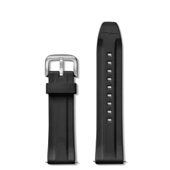 Best Shinola 24mm Black Rubber Watch Strap