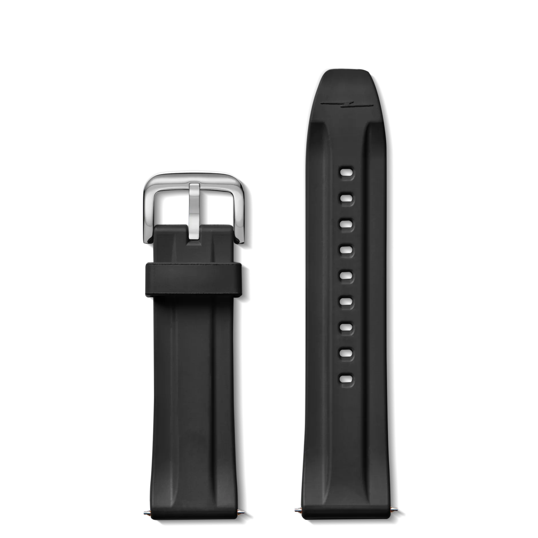 Best Shinola 24mm Black Rubber Watch Strap