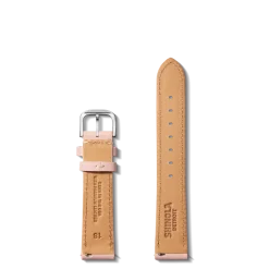 Clearance Shinola 18mm Leather Watch Strap Blush