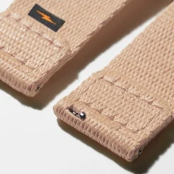 Shinola 20mm Blush Split Nylon Apple Watch Strap