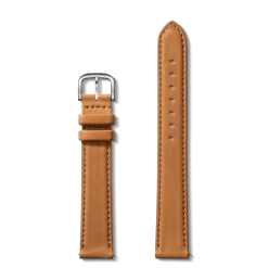 Discount Shinola 18mm Bourbon Leather Watch Strap