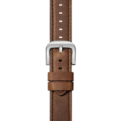 Shinola 22mm British Tan Leather Watch Strap