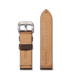Best Shinola 24mm Cattail Leather Watch Strap