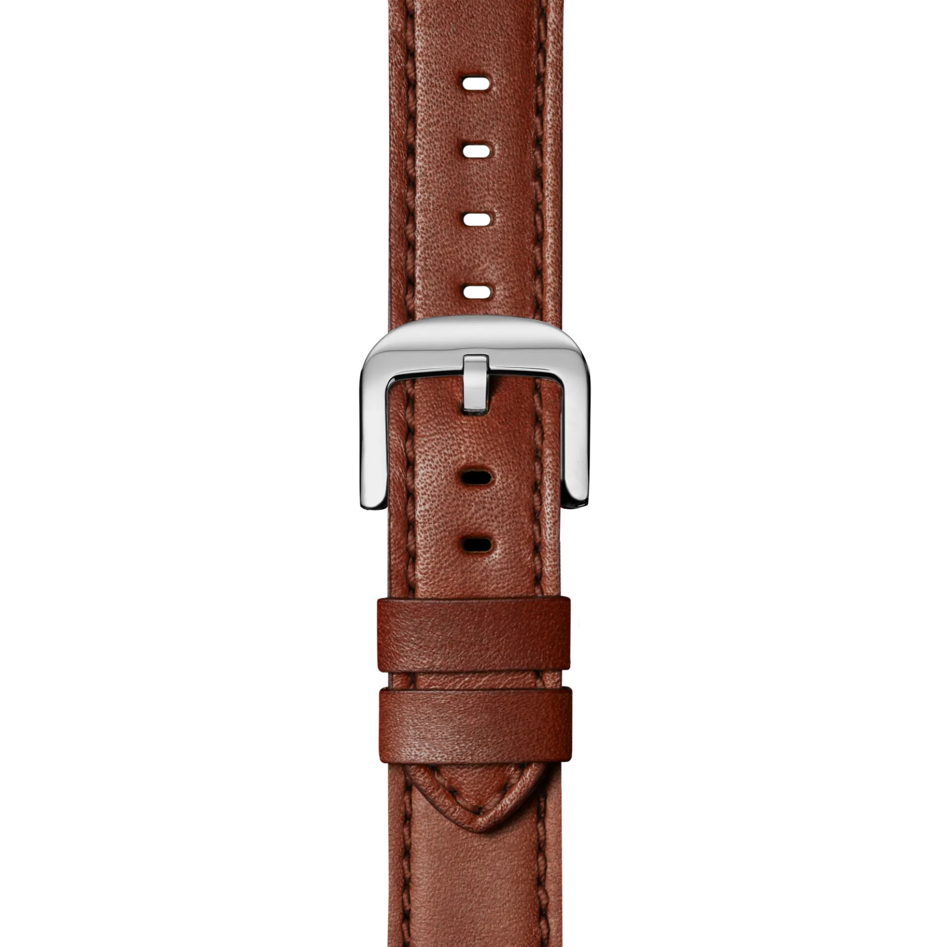 Sale Shinola 20mm Dark Cognac Leather Watch Strap