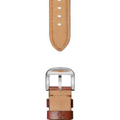 Online Shinola 22mm Leather Watch Strap Dark Cognac