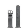 Best Shinola 20mm Gray Split Nylon Apple Watch Strap