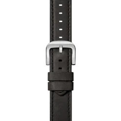 Hot Shinola 22mm Grizzly Leather Watch Strap Black