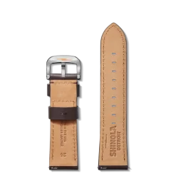 Shinola 24mm Kodiak Leather Watch Strap