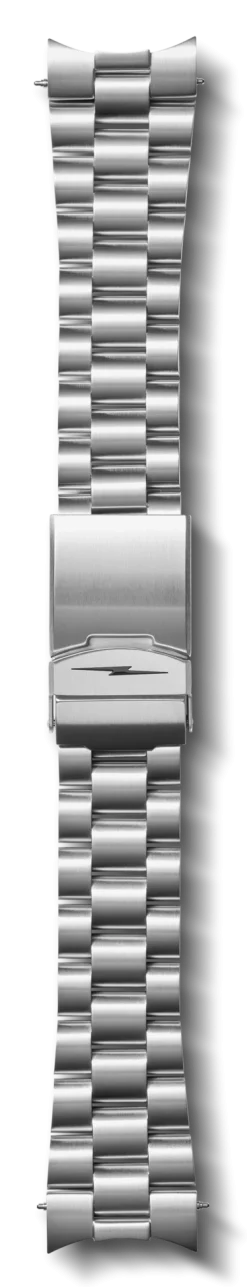 Sale Shinola 22mm Monster Stainless Steel 3-Link Bracelet