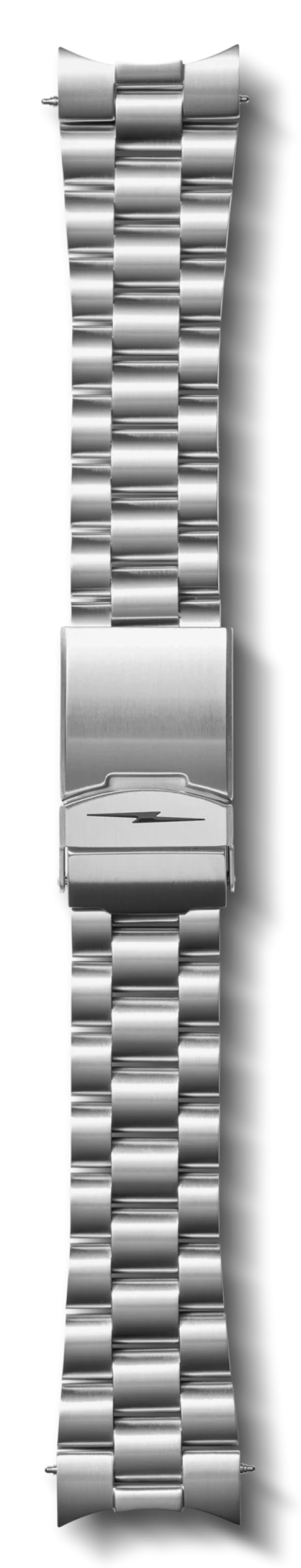 Sale Shinola 22mm Monster Stainless Steel 3-Link Bracelet
