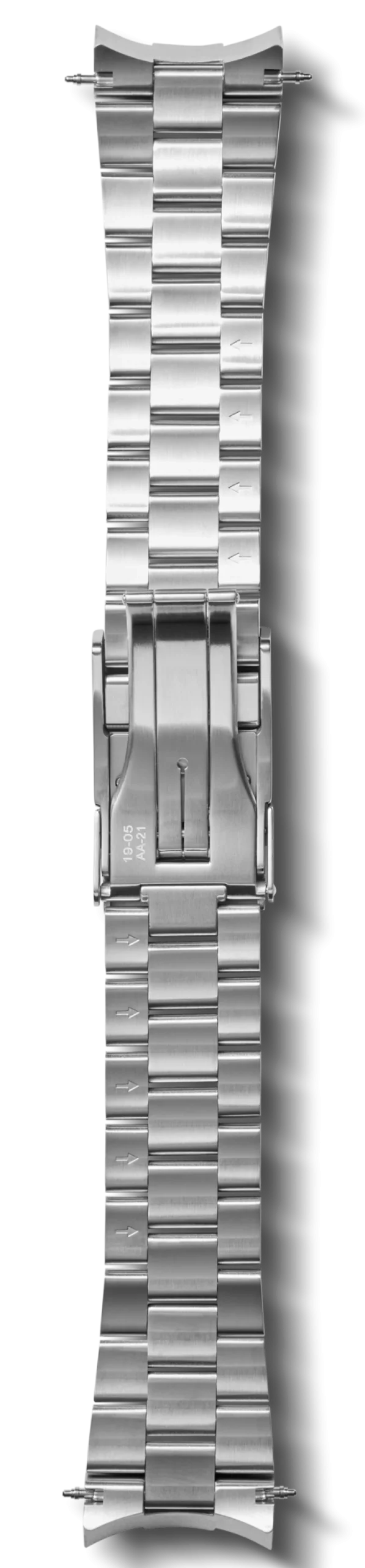 Sale Shinola 22mm Monster Stainless Steel 3-Link Bracelet