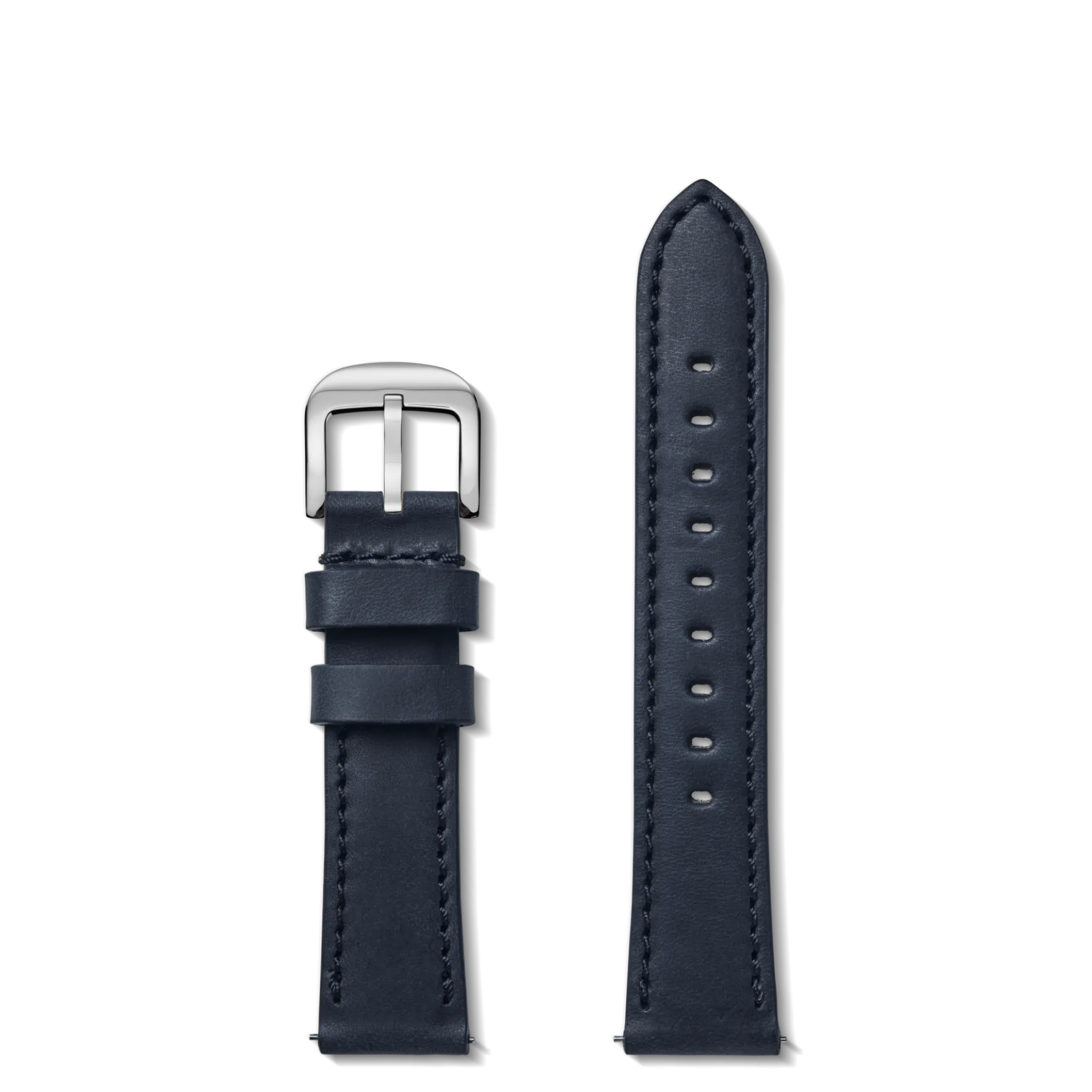 Best Shinola 20mm Leather Watch Strap Navy