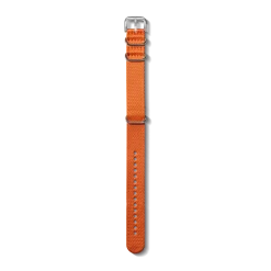 Shinola 22mm G10 Nylon Watch Strap Orange