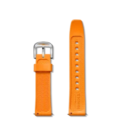 Best Shinola 20mm Rubber Watch Strap Orange