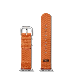 Discount Shinola 20mm Orange Split Nylon Apple Watch Strap