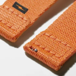 Discount Shinola 20mm Orange Split Nylon Apple Watch Strap