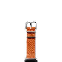 Discount Shinola 20mm Orange Split Nylon Apple Watch Strap